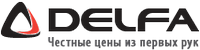 Логотип фирмы Delfa в Сосновом Бору